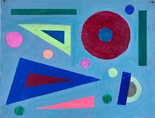 Quadro A Composizione Astratta