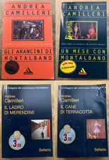 Lotto n.4 libri usati - A.Camilleri - ottime condizioni, tranne uno (in regalo)!