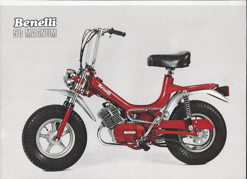 Brochure depliant benelli - depliant,