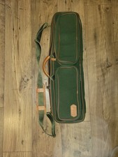 BORSA VINTAGE LL BEAN TELA VERDE PESANTE VIAGGIO CANNA MOSCA
