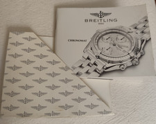 Libretto Breitling Chronomat anno 1994 con Folder in cartoncino, originale