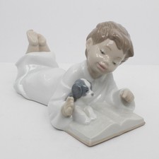 Lladro Nao Repeat After Me Boy