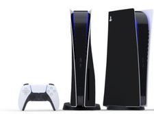 KIT ADESIVI PELLE PS5 - NERO