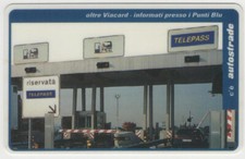 VIACARD SERIE SERVIZI GOLDEN 229 NUMERO PICCOLO PUNTI BLU DA 50.000 LIRE PIKAPPA