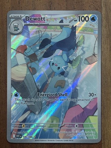 Pokemon tcg dewott 106 086 - dewott, 106/086