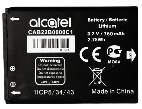Batteria originale per alcatel - originale,