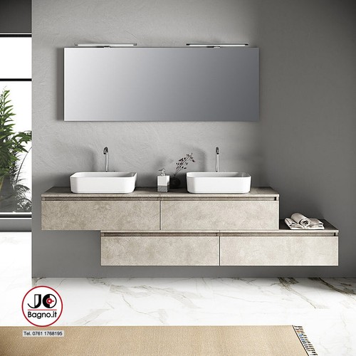 Mobile bagno sospeso - mobile, con