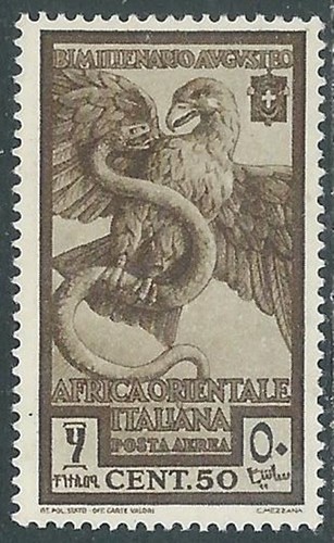 1938 africa orientale italiana - africa,