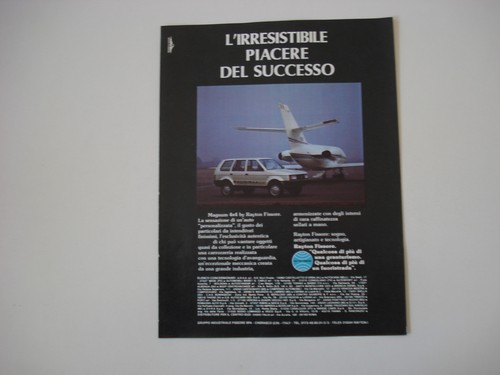 Advertising pubblicità 1986 - advertising,