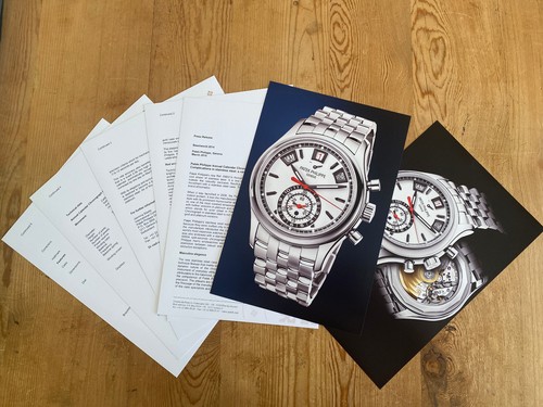 Patek philippe press dossier - press,
