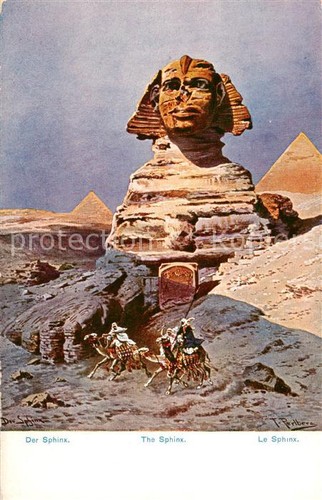 Giza egypt - giza, sphinge