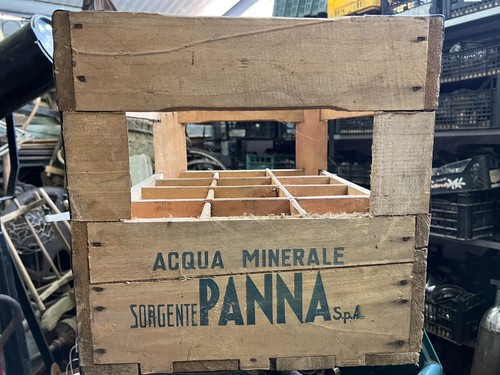 Cassetta legno acqua panna - legno,