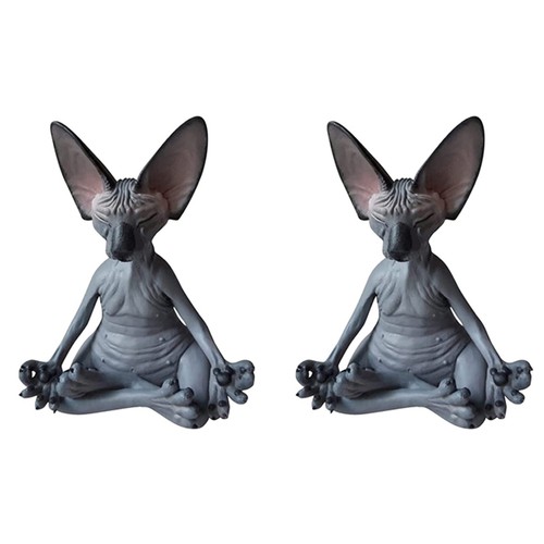 Sphynx medita statua di - ,