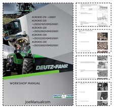 Deutz Agrokid 210 220 230