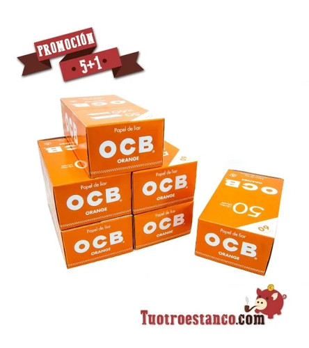 Cartine ocb arancioni - ocb,