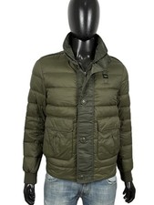 Blauer Usa Giubbotto Uomo Taglia M Piumino 100 Grammi Verde Oliva Tasche