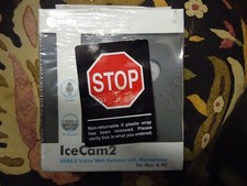 MacAlly IceCam2 USB 2.0 VGA Videocamera Web con Microfono per Mac e PC - Nuovo con scatola