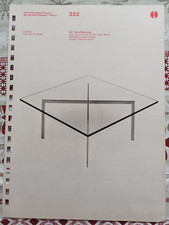 fiche publicité knoll table