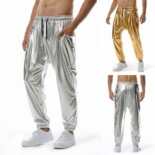 Pantaloni uomo metallizzati - pantaloni,