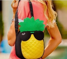 Victoria Secret ROSA ananas mini borsa termica borsa pranzo estate spiaggia