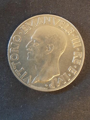 Moneta lira 1942 r - moneta, 1