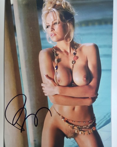 Pamela anderson firmata 8x10 - anderson,