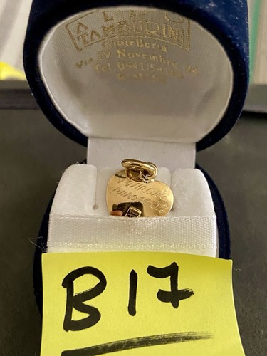 Ciondolo cuore oro 750 - in,