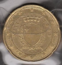 E779 Moneta Coin MALTA: 20 euro cent 2008