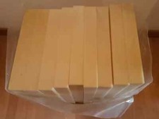 Lotto 10 rettangoli gommapiuma imbottitura schiuma poliuretano 35 x 50 x 4,5