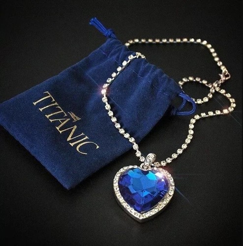 Collana replica titanic cuore - collana,