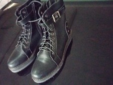 Stivaletti Donna Stringati Tipo Anfibi Taglia 40 . Usati Pochissimo