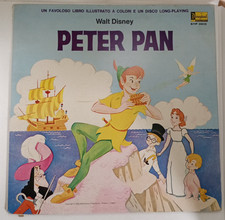 PETER PAN - DISNEY Colonna sonora OST LP 33 giri cartoni disneyland
