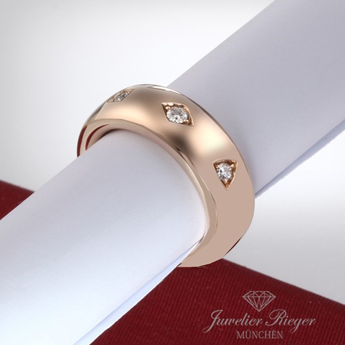Anello pomellato iconica small - anello,