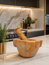 MORTAIO IN MARMO ROSSO VERONA