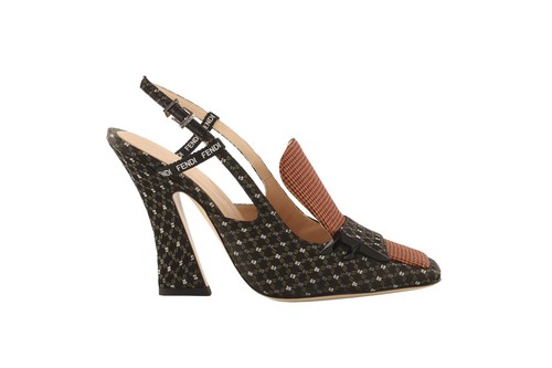 Fendi décolleté slingback - fendi,