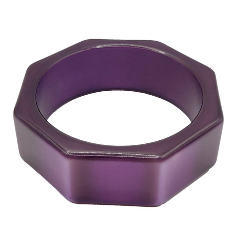 Bracciale viola lucite - , spesso