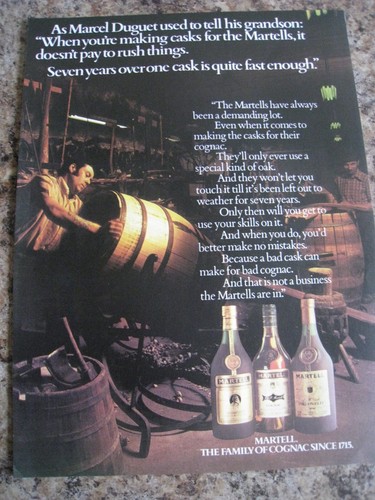 Marcel duguet martell casks - marcel,