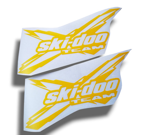 Skidoo team stickers - skidoo,