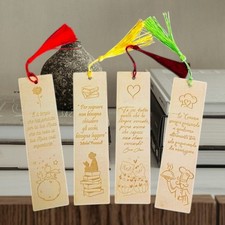 Segnalibri In Legno Personalizzati