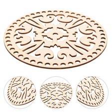  4 Pcs Cestino All'uncinetto