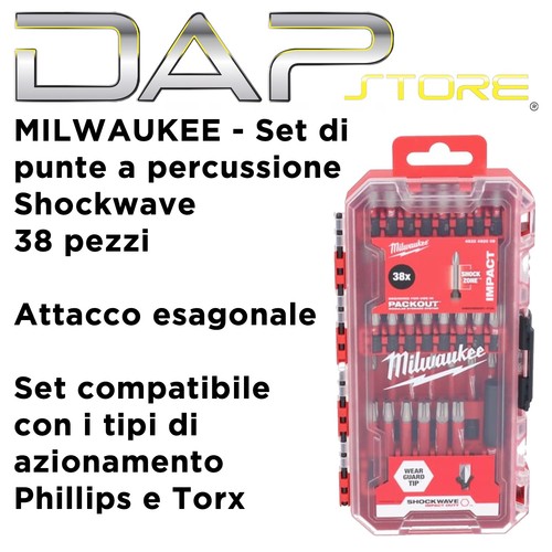 Milwaukee set inserti - -,
