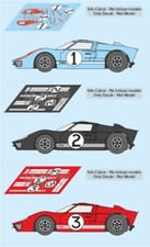 Decals Ford MkII Le Mans 1966