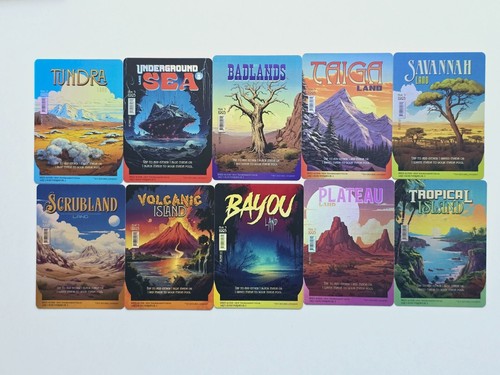 Set originale dual land - land, 01