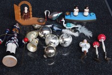 Palline di Natale antiche addobbi albero di natale angelo Monti Metalliferi sfera