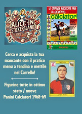 Panini calciatori 1968/69