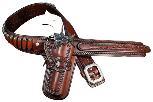 Fondina pistola cintura - , pelle
