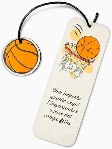 Segnalibro basket - segnalibro,