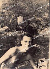 - 1956 - FOTO DI RAGAZZO A SAN FRUTTUOSO GENOVA