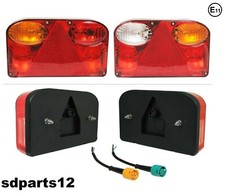 Fanali Posteriori Omologati E11 7 Funzioni Per Rimorchio Camion Caravan Trattore