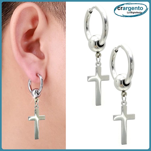 Orecchini uomo donna con - orecchini,